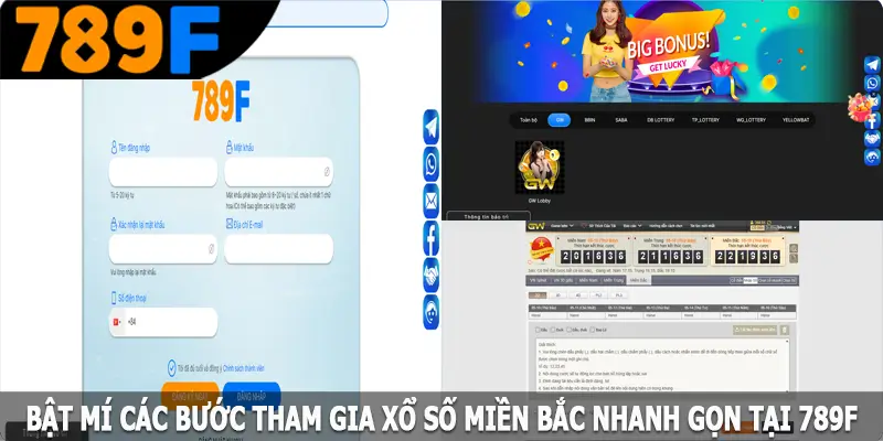 Bật mí các bước tham gia xổ số miền Bắc nhanh gọn tại 789F